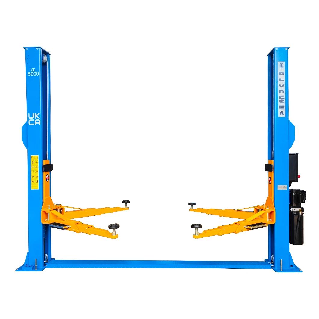 4 Tons Hydraulic Electric Lock Two Post Car Lift Vehicle Elevator Hoist for Auto Maintenance Workshop