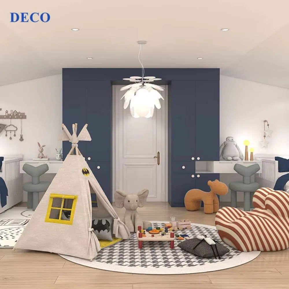 

Изготовленная на заказ мебель для детской спальни, прекрасный декор для гардероба, полный набор для детской комнаты