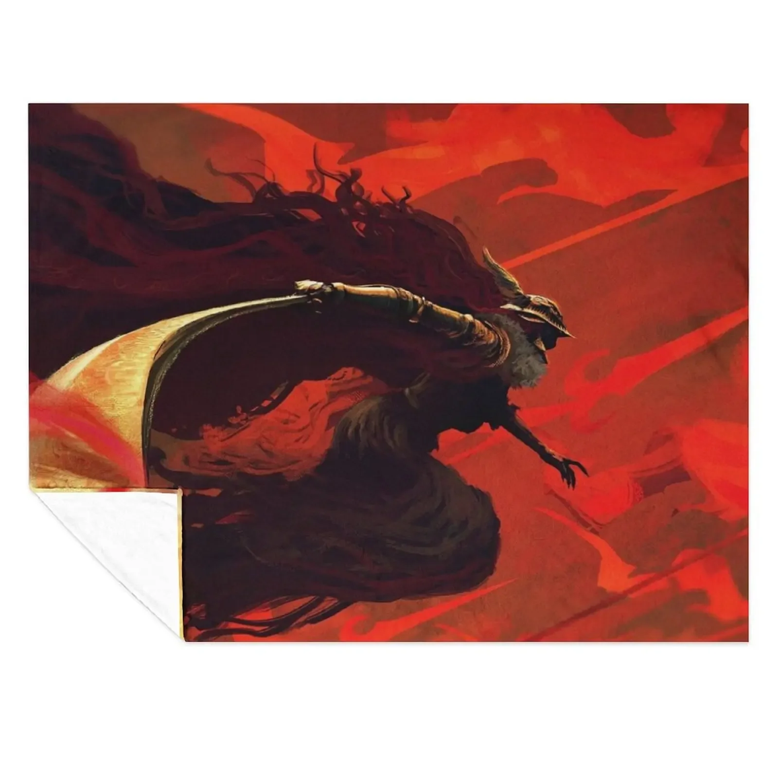 

The blade ( 2 ) Throw Blanket Winter beds funny gift Flannels Decoratives Blankets