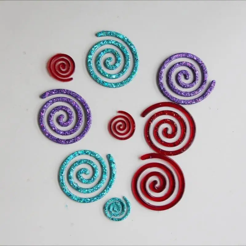 قالب راتنج السيليكون قوالب قلادة المجوهرات نمط مترابطة قوالب القرط سيليكون قالب الراتنج الحرفية لصياغة قلادة #2