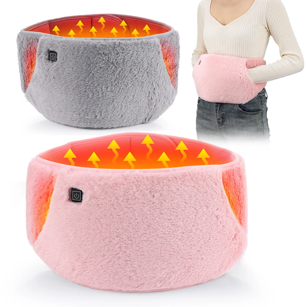 

Электрическая грелка с 3 уровнями, морозостойкий пояс для матки, морозостойкая грелка для рук, подставка для талии, USB-зарядка, грелка для живота