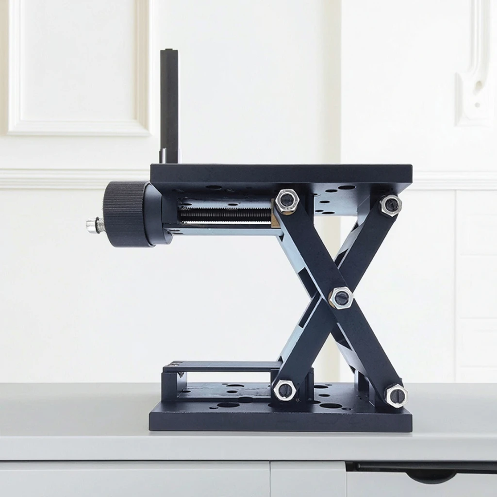 Xmsj60JS Precision Vertical Lifting Stage For Optical Alignment Manual Micron Adjustment 60mm Stroke Metal Platform