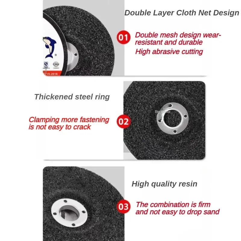 1-15pcs 100mm/4 in Resin Grinding Wheels for Grinder Metal Stainless Steel Polisher Angle Grinder Rotary Tool Accessories