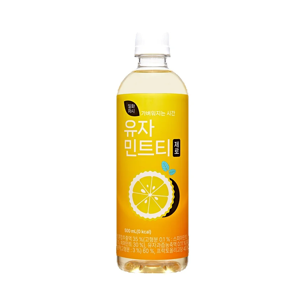 [ILHWA] citron mint zero tea 500ml X 20pet