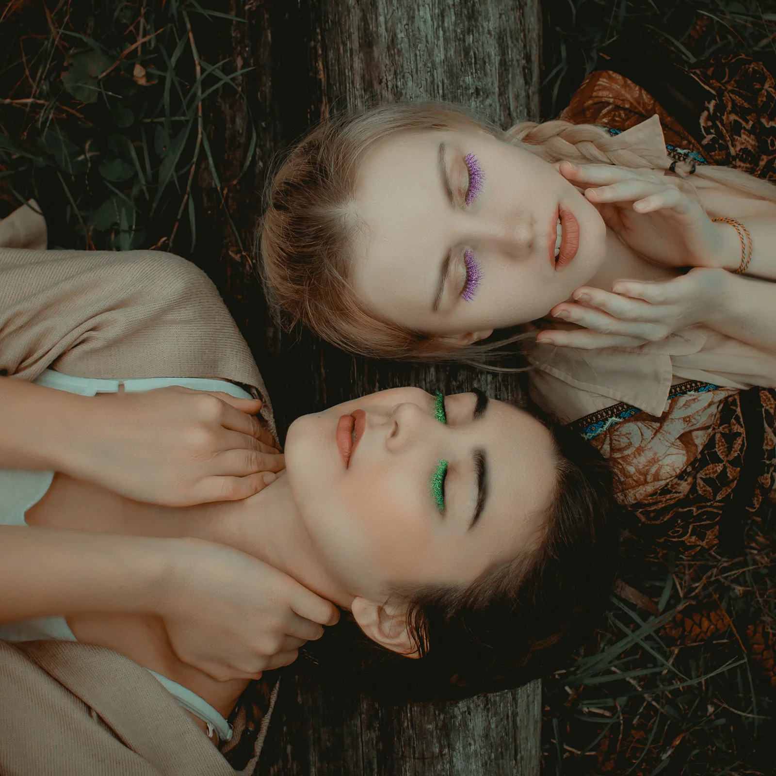 5 pares de cílios postiços coloridos vívidos para festa de halloween cosplay maquiagem 3d cílios postiços feminino beleza acessórios para os olhos