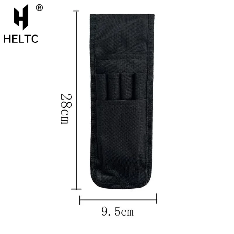 1Pcs Durable Oxford Cloth Black Multi-Pocket Tool Belt Pouch Bag For Portable Electrician Tools Pen Scissors Organizer Gift