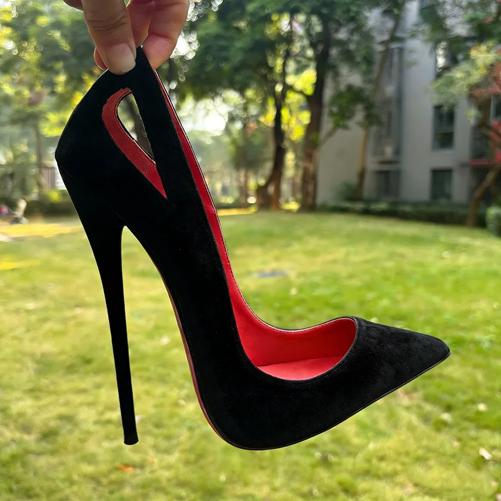 Chic Factory Customize 16CM Ultra High Heels Sexy Slip on Pumps Pointed Toe Pole Dancing Crossdress NightClub Drag Queen Shoes
