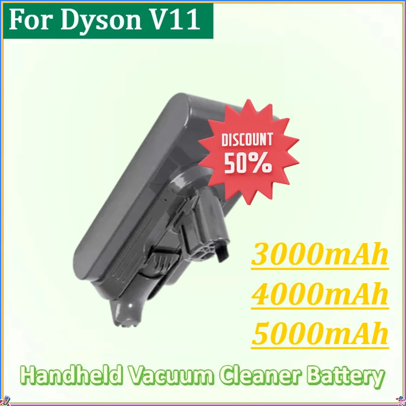 

For Dyson V11 for Intelligent Sweeping Robot 21700 Power Li-ion Battery New Handheld Vacuum Cleaner Rechargeable Battery