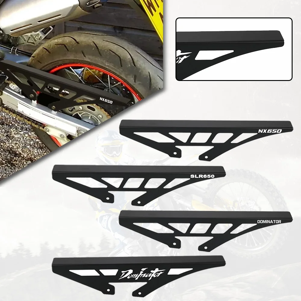 For Honda NX650 Dominator 1988-2000 FMX 650 2005-2007 SLR650 1997-2000 Motorcycle Accessories Rear Chain Guard Cover Protector