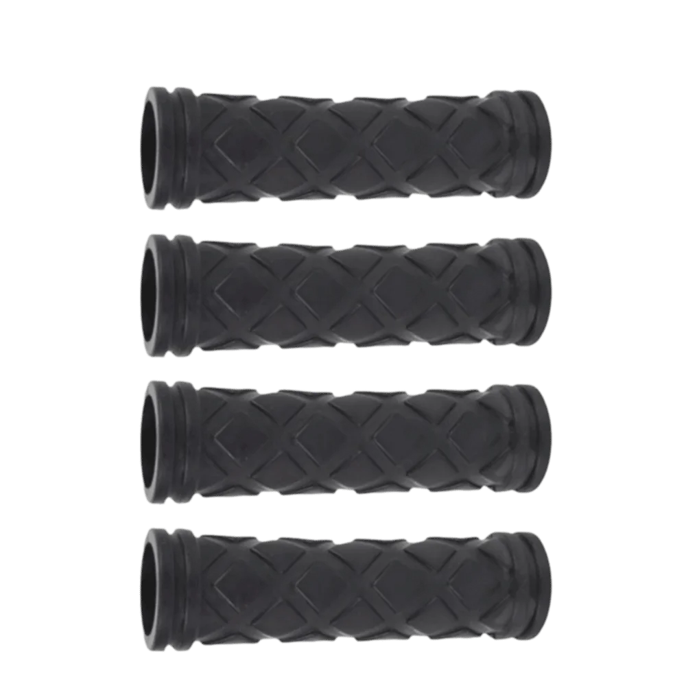 4pcs PVC Fitness Handle Cover Grip Wrap Design Easy Installation Fitness Handle Sleeve Non-Slip Surface Fitness Tube Cover