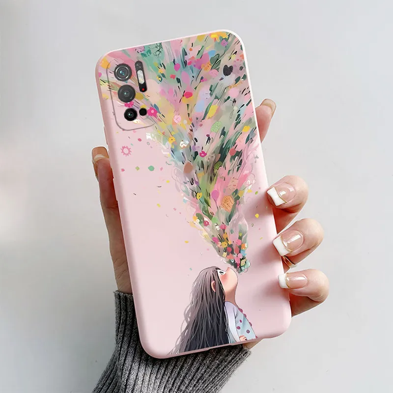 For Xiaomi Poco M3 Pro 5G Case Fashion Butterfly Soft Silicone Phone Cover For Xiaomi Poco M3 Pro PocoM3 M 3 M3Pro Bumper Funda