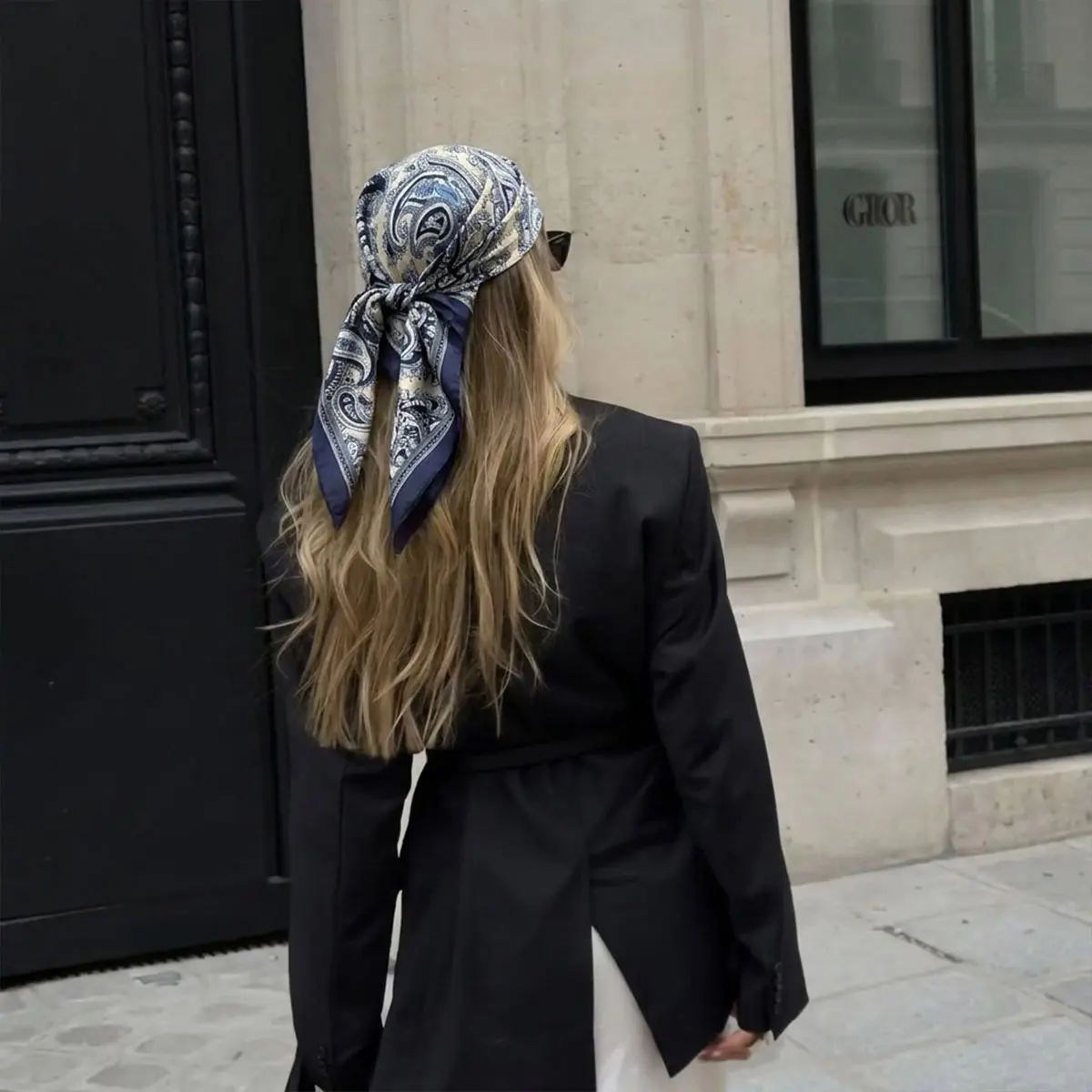 

New 70cm Square Silk Scarf for Women Fashion Ladies Satin Neck Hair Tie Bandana Female Foulard Beach Stoles Hijab Scarves Pareo
