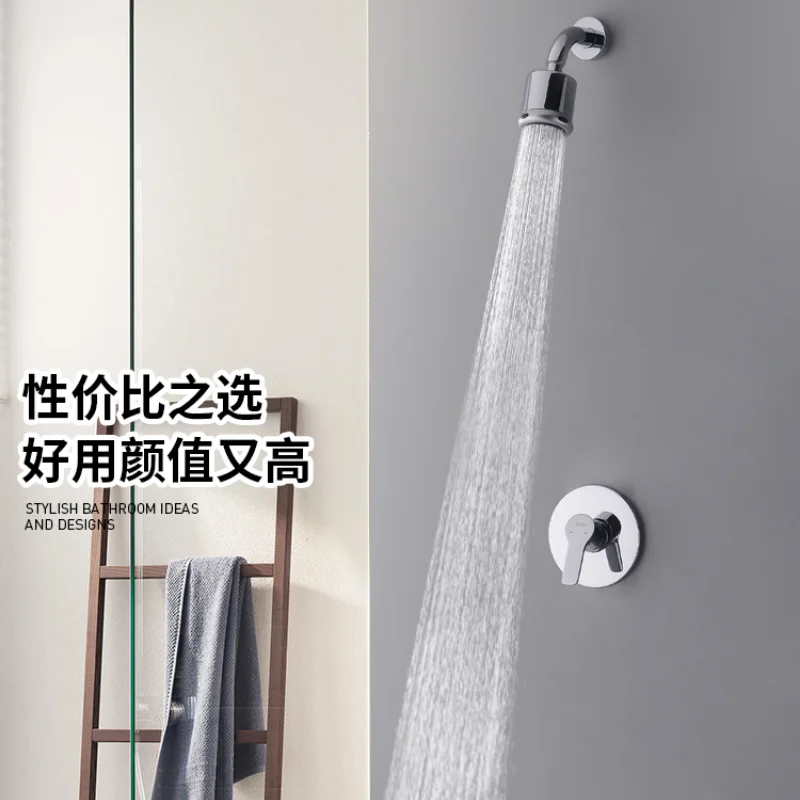 

*Wall type with embedded box, multi-functional pressurized nozzle shower set