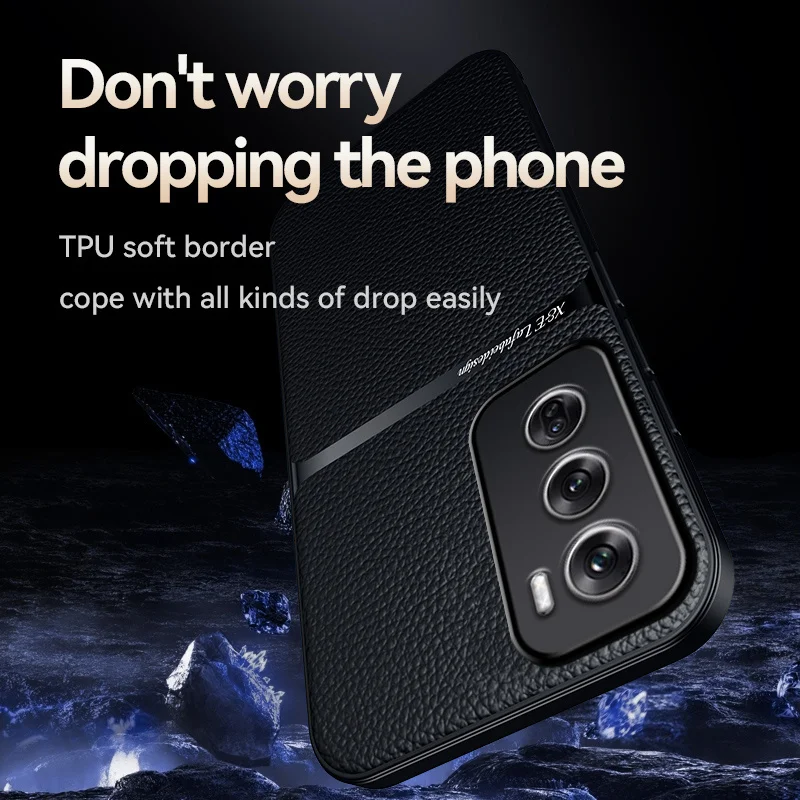 Magnetic Leather Phone Case For Oppo Reno12 Pro 5G TPU Soft Frame Protect Cover for Opo Orro Reno12pro Reno 12 Pro 12Pro 5G 2024