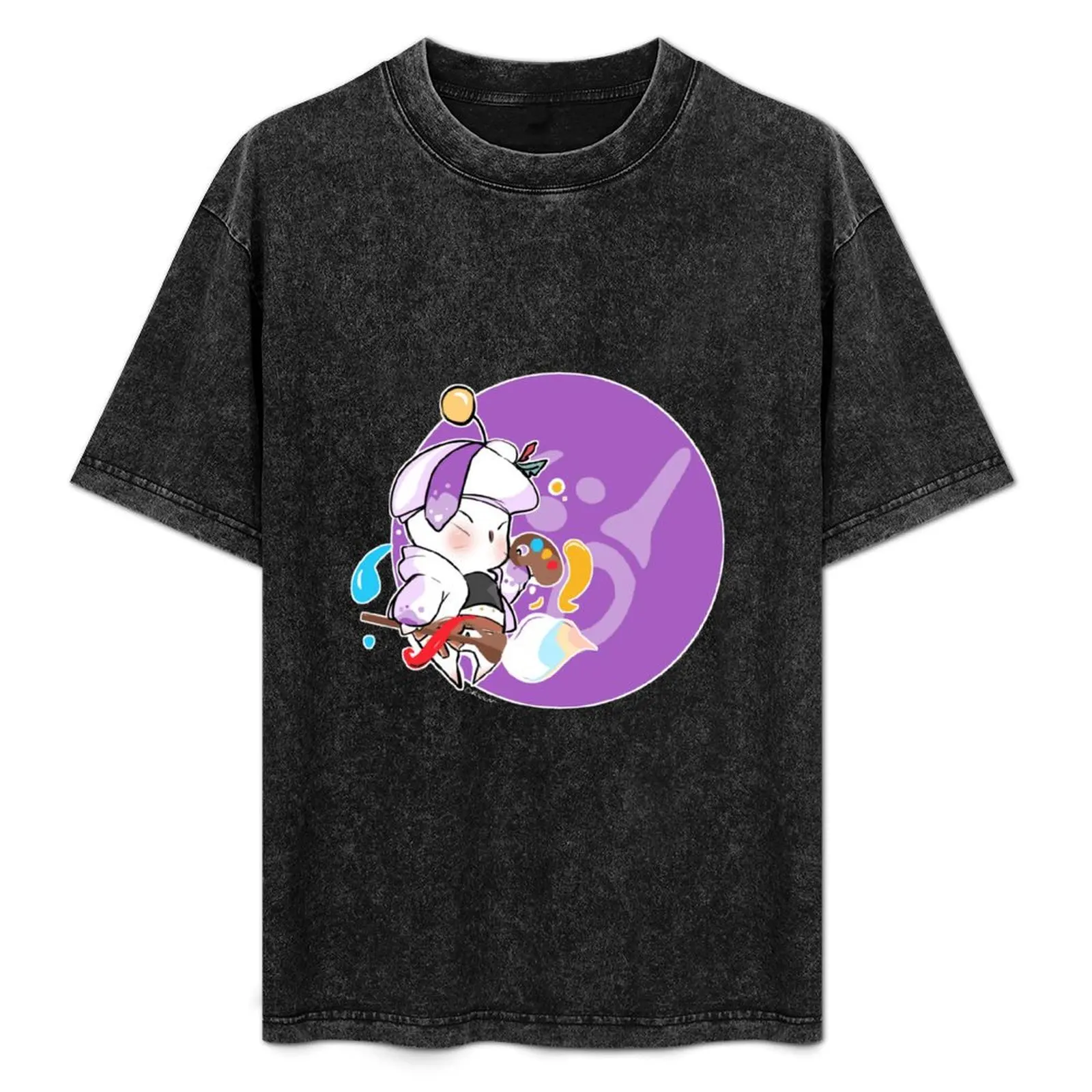

PICTOMANCER MOOGLE FFXIV T-Shirt Breathable Lightweight Summer Top