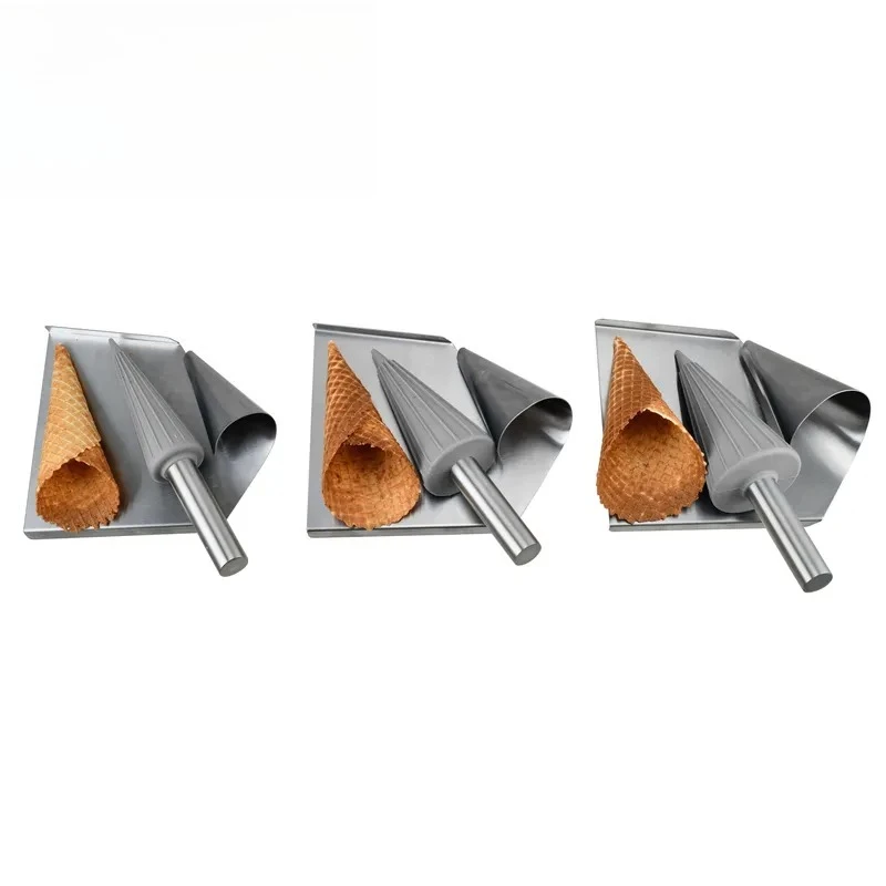 Manual Ice Cream Cone Machine Waffle Mould Small Size