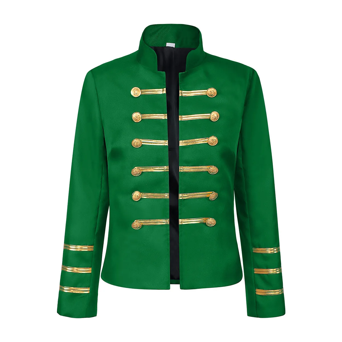 Steampunk Hofstil Militär-Zeremonienjacke Mittelalterlicher Retro-Rock-Mantel Herren Vintage Karneval Rollenspiel Anzugjacken 2026 – Detail 9
