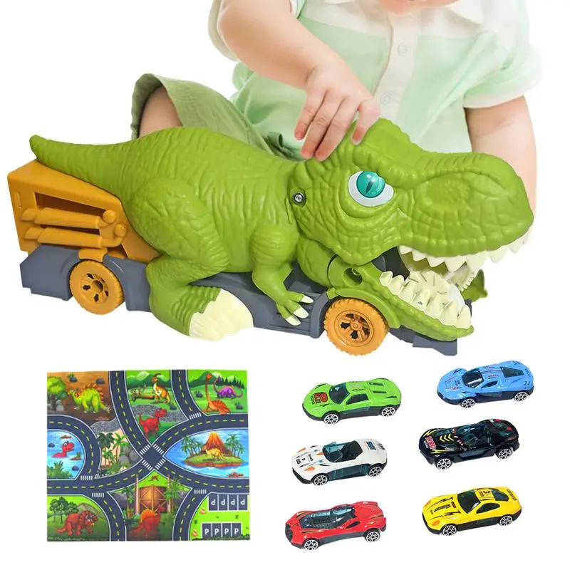 

Dino Truck Dino Toys Engineering Vehicle Model Toy Get Your Child's Attention With Car Swallowing Action Fun And Educational For