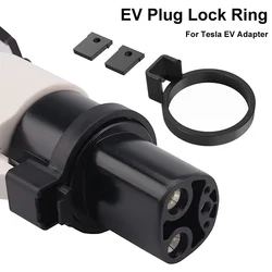 EV Plug Lock Ring per Type1 J1772 a per Tesla EV Charger Adapter Latch per connettore di ricarica per veicoli elettrici modello 3 /S/Y/X