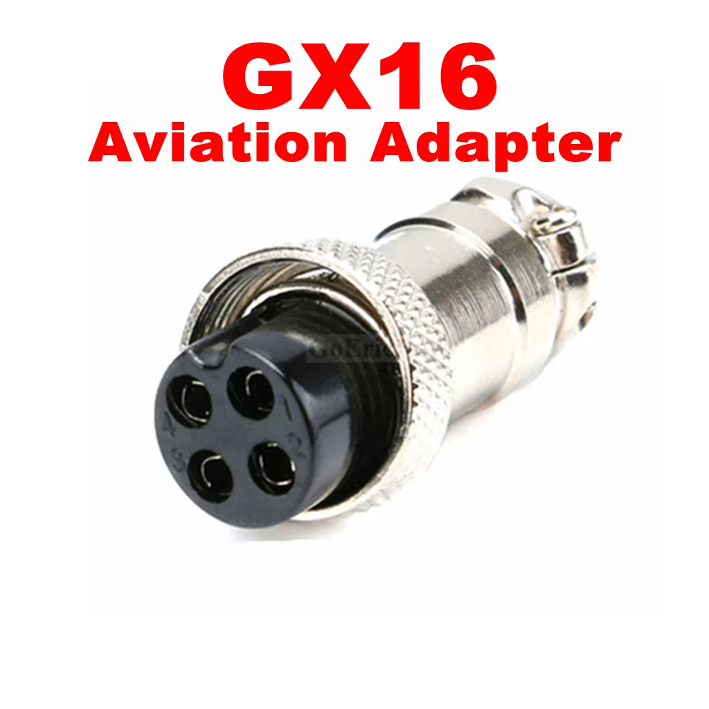 1 pcs 2,3,4,5,6,7,8,9,10Pin Female Chassis Sockets Connects Microphone Mic Plug GX16 Connectors Used on Many CB Radios and Ham