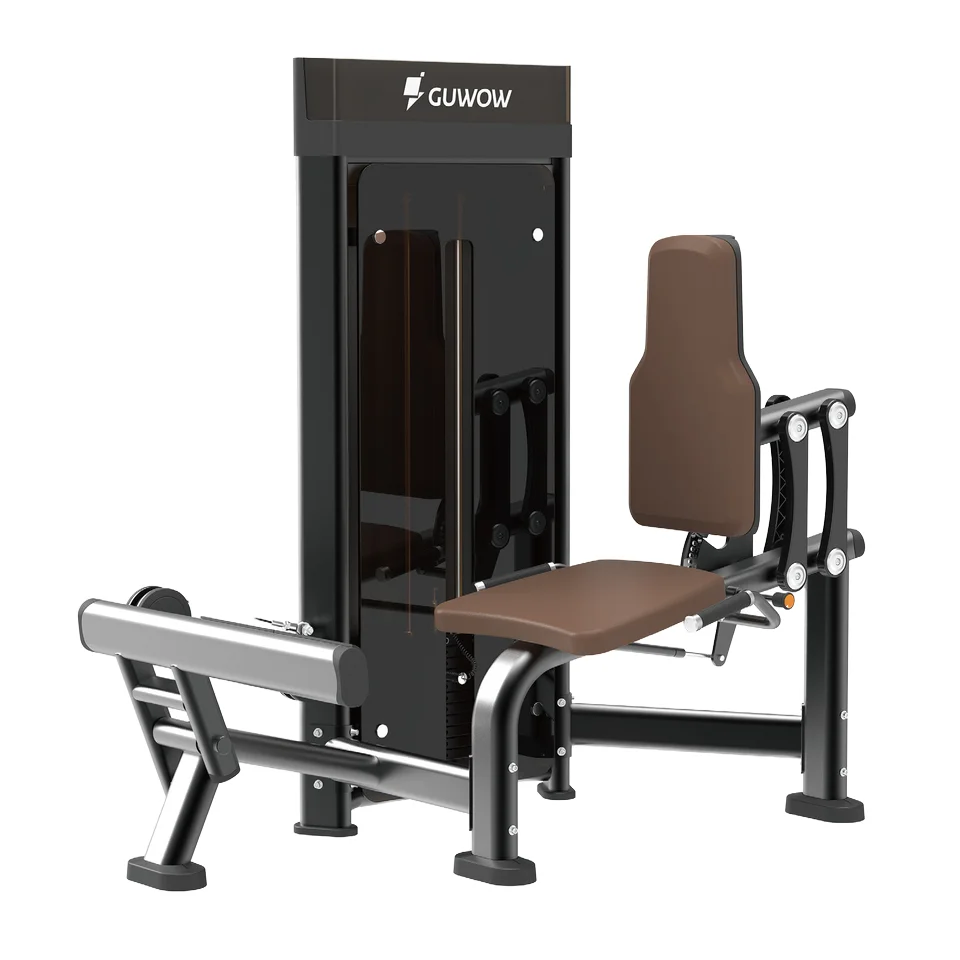 Extensión de pantorrilla de acero con carga de Pin ajustable, máquina de ejercicios para gimnasio, función de entrenamiento de espalda para ejercicio de piernas y pecho