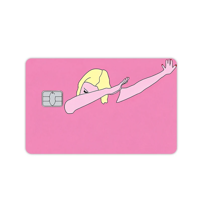 Funny Money Theme Credit Debit Card Skin Cover Stickers 1p Film Bus Pass Visa Bank Card Front Decals Decoration Birthday Gifts