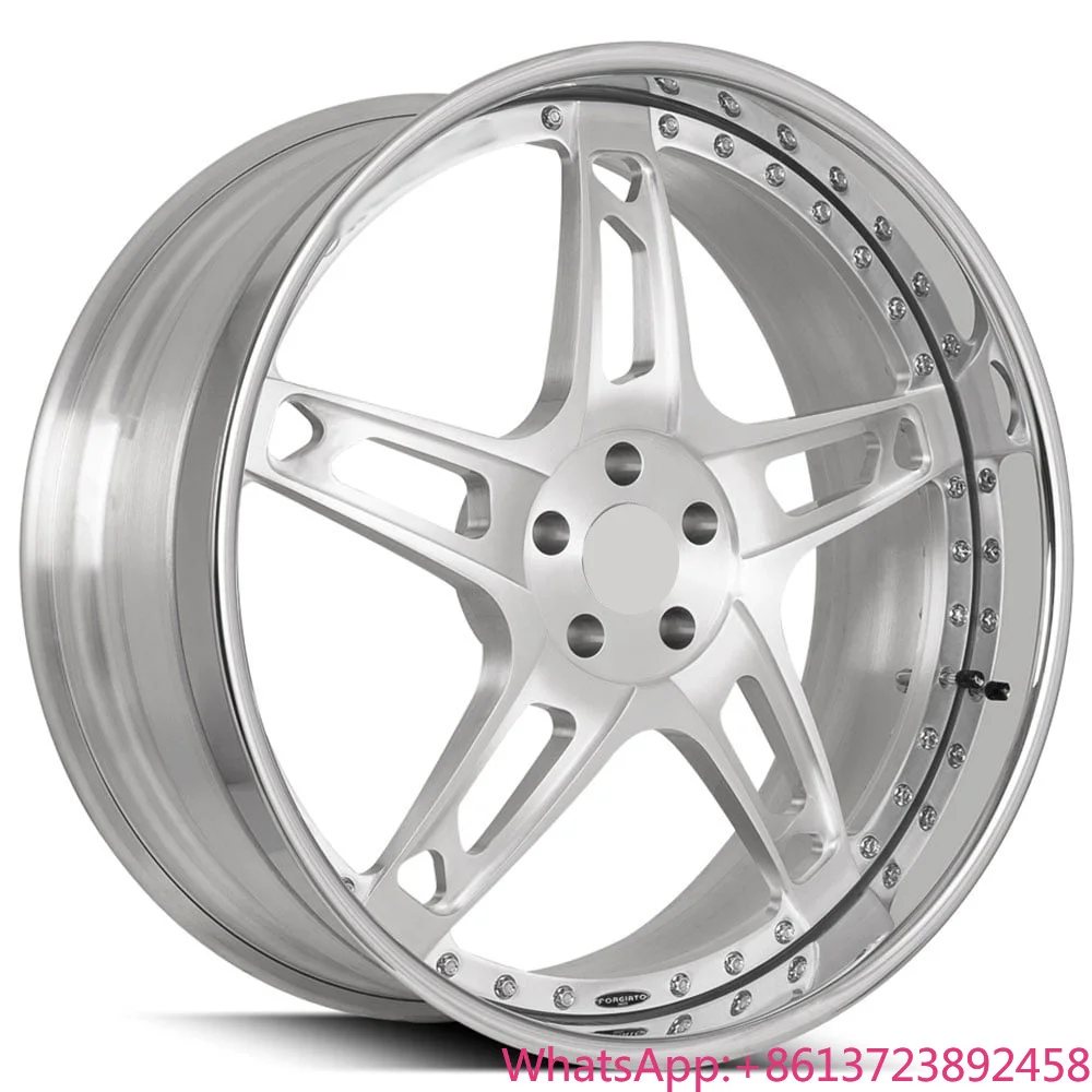 

SY-02039 2 Piece Forged Car Wheel Hub 18 19 Inch for Mercedes Benz BMW and Audi 5*120 5*112 5*114.3 Alloy Wheels Rims