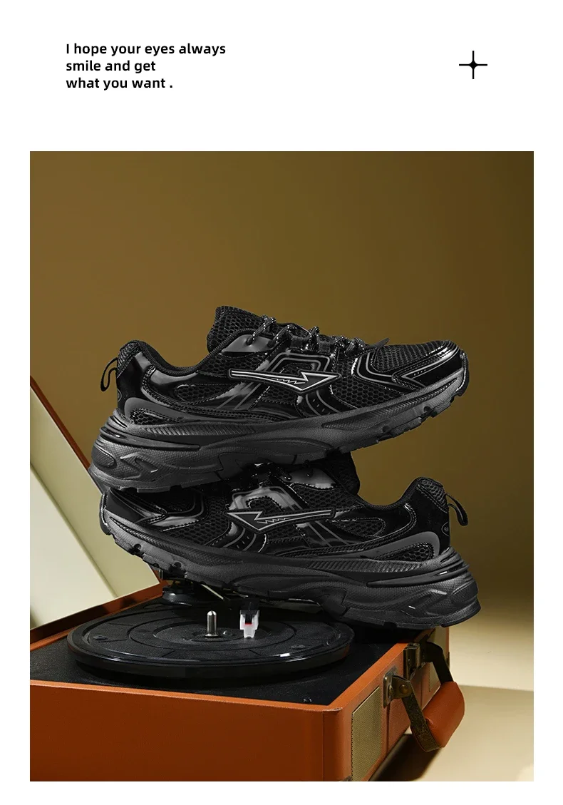 Retro-Sportschuhe, Gummisohle, rutschfest, zum Joggen, Laufen, verschleißfest, modische Fitness-Schuhe für Herren und Damen – Detail 9