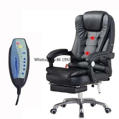 

Cheap Prices Black White Leather Executive boss Manager Swivel Office Visitor Chair Executive Ergonomic Massage Office Chairs fa