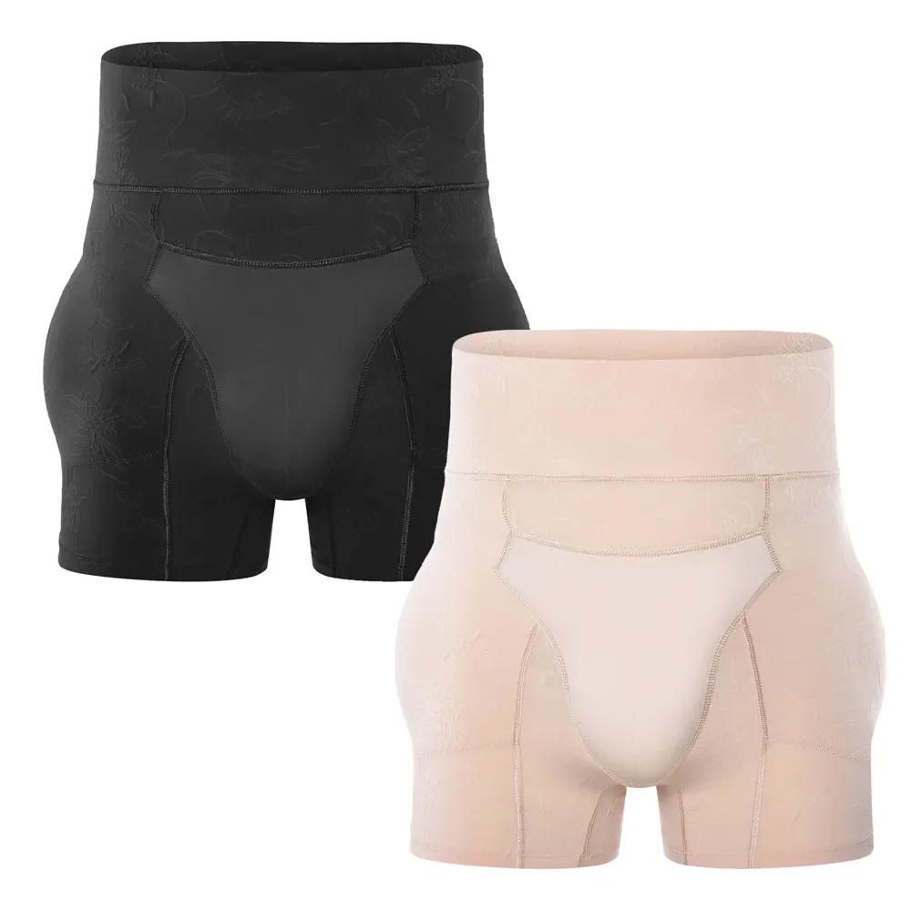 Men Underwear Hiding Gaff Panties Fake Vaginal Shaping Shorts for Crossdressing Transgender Padded Butt Boxers Gay Soft Lingerie