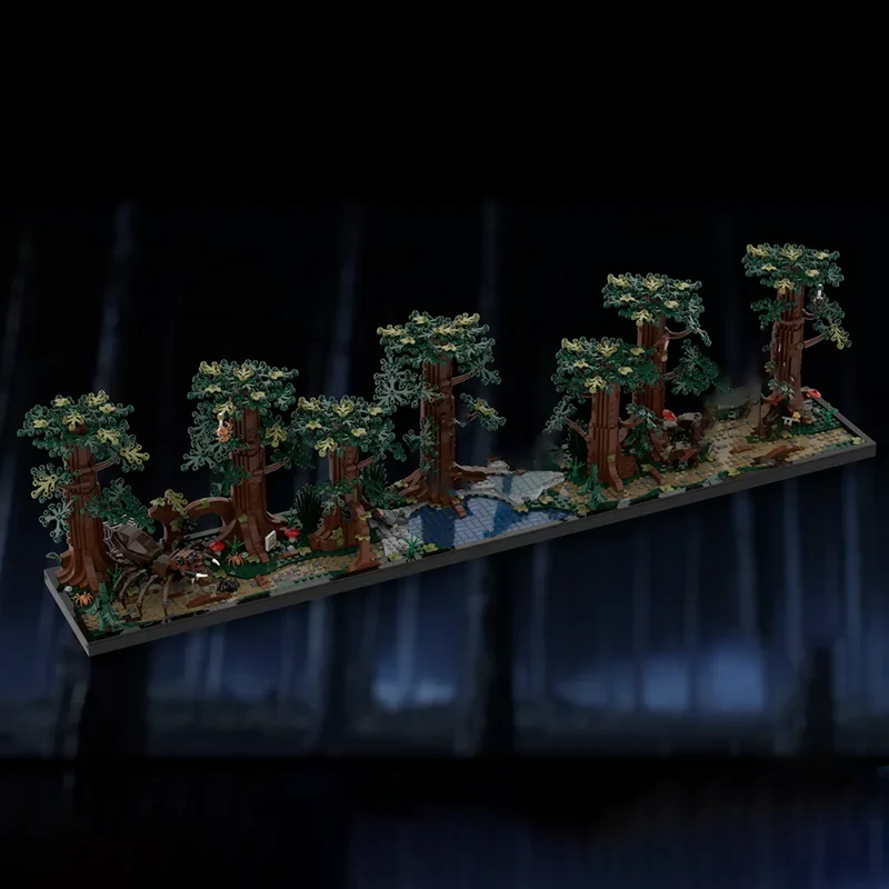 Populaire filmmodel Moc-bouwstenen The Burrow-serie Technologie Modulaire blokken Cadeau Kerstspeelgoed DIY-bouwsets