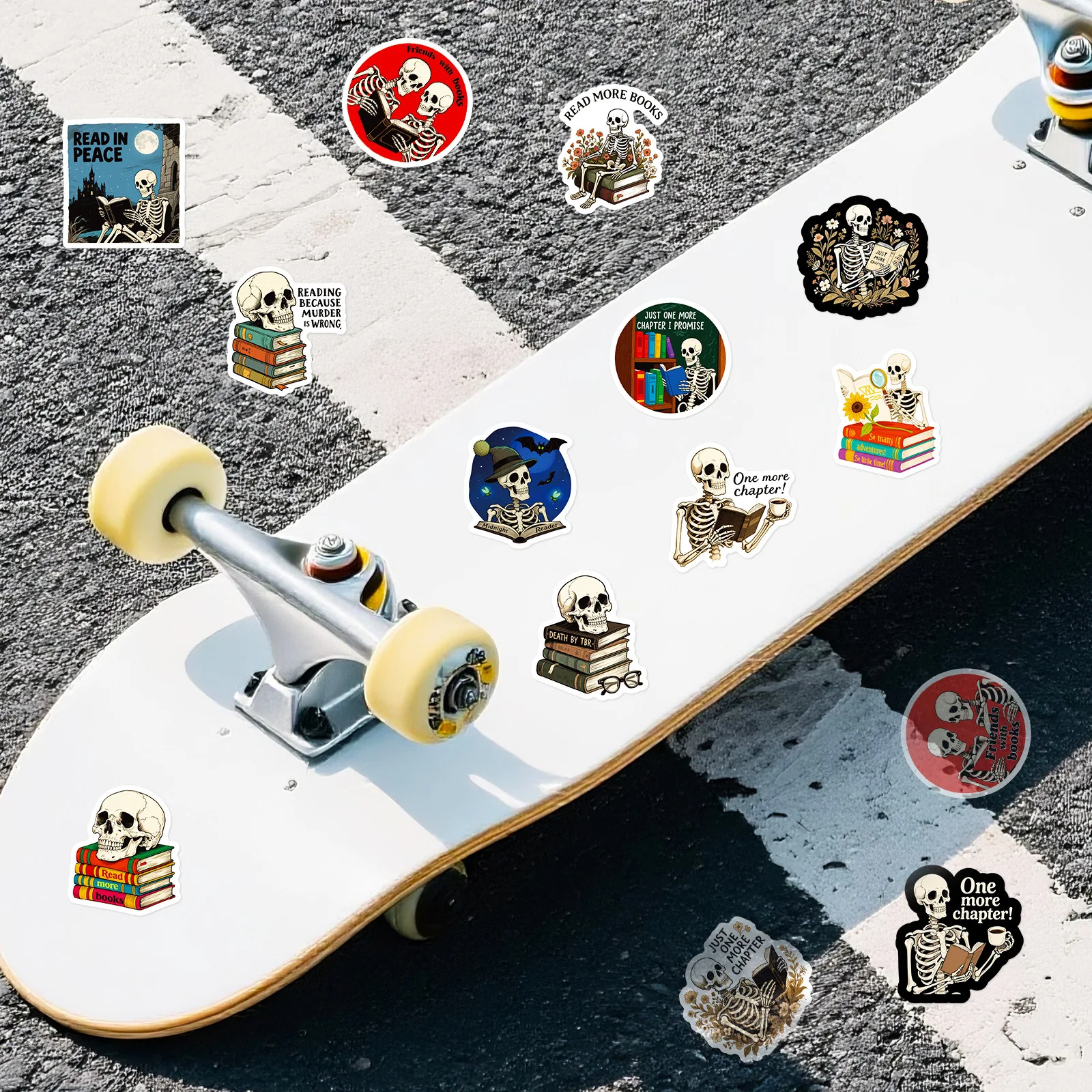 50 قطعة الكرتون مضحك Akull كتاب الكتابة على الجدران ملصقات الإبداعية الديكور قضية الهاتف المحمول دفتر كوب ماء ألعاب مقاومة للماء الهدايا #5