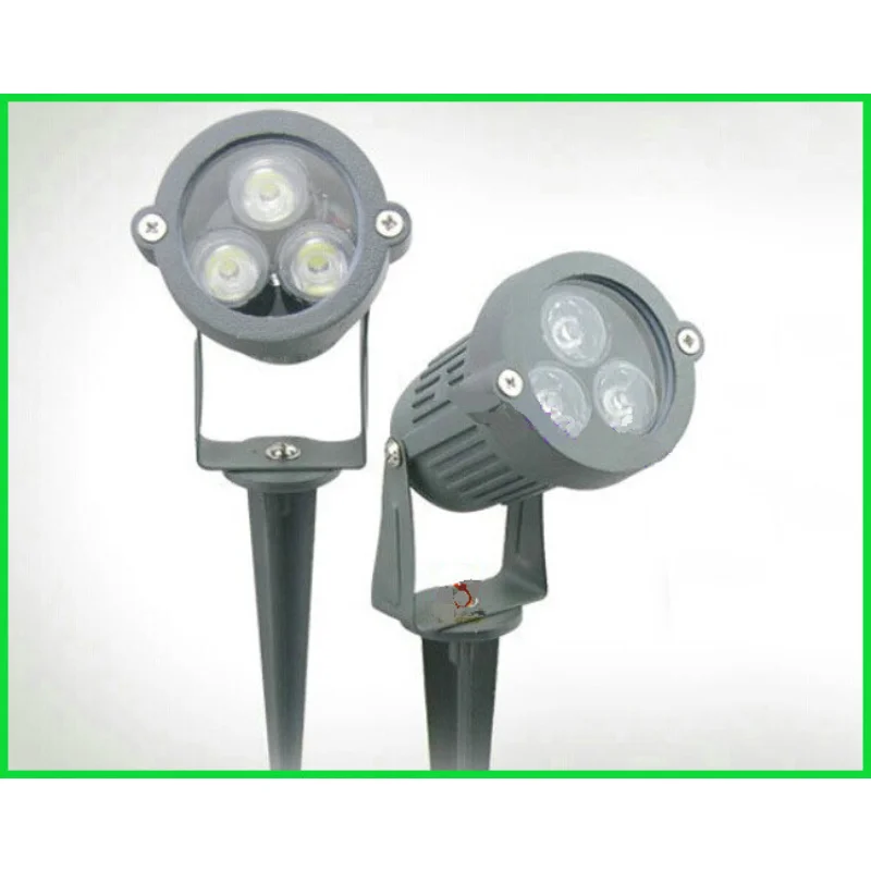 Led Garden Lamps 3W 300lm AC85-265V High Brightness Landscape Lighting Waterproof IP65 Lawn Lamp Outdoor Lights