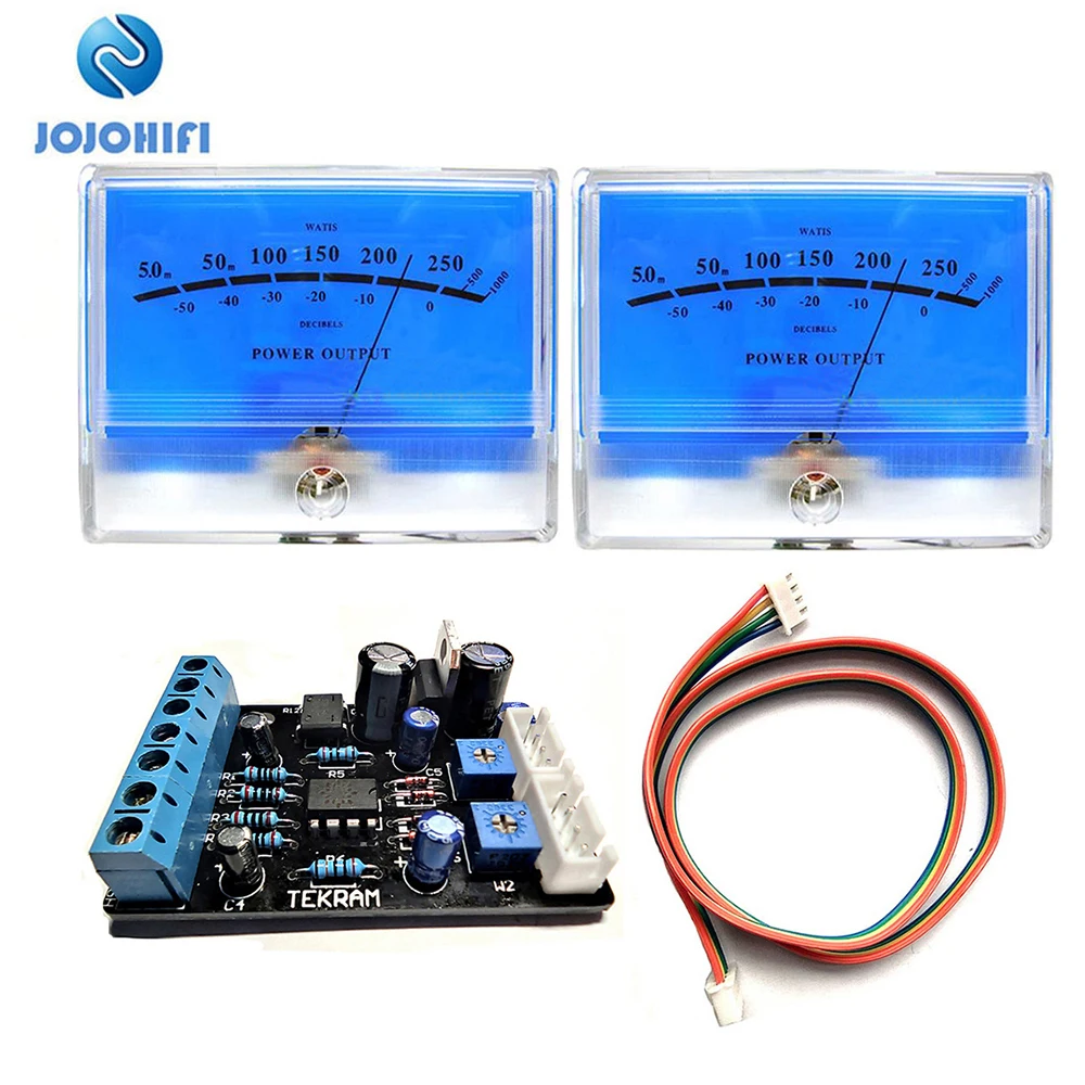 2Pcs Vu Meter Class… - image