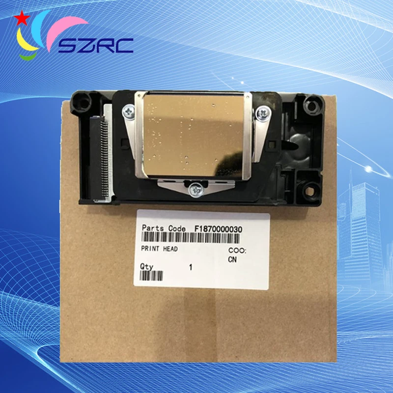 

New Original F187000 Print Head Compatible For Epson 4880 7880 9880 DX5 Printer Head Gold Surface unlocked printhead