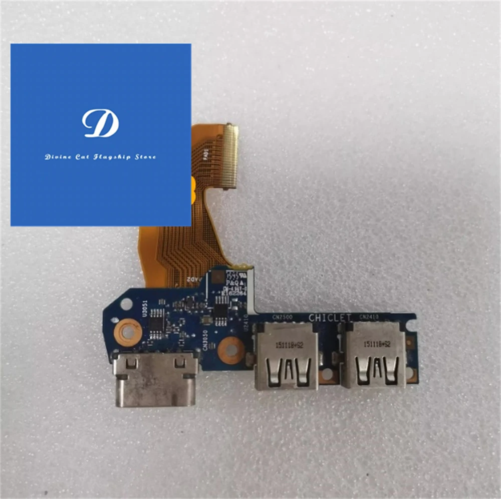 FOR HP EliteBook 840 845 745 G1 G2 Card Reader VGA USB Board