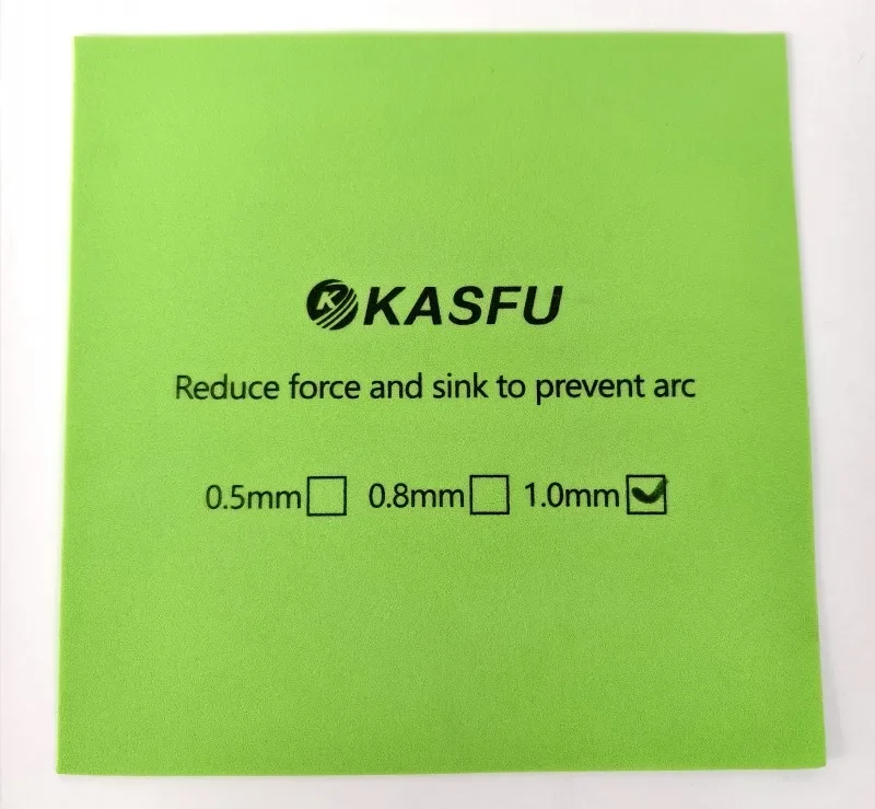 KASF High-End-Tischtennisschwamm, 0,5/0,8/1,0 mm, superweicher Ping-Pong-Schwamm, speziell für lange Noppen und Noppen, Anti-Bogen – Detail 3