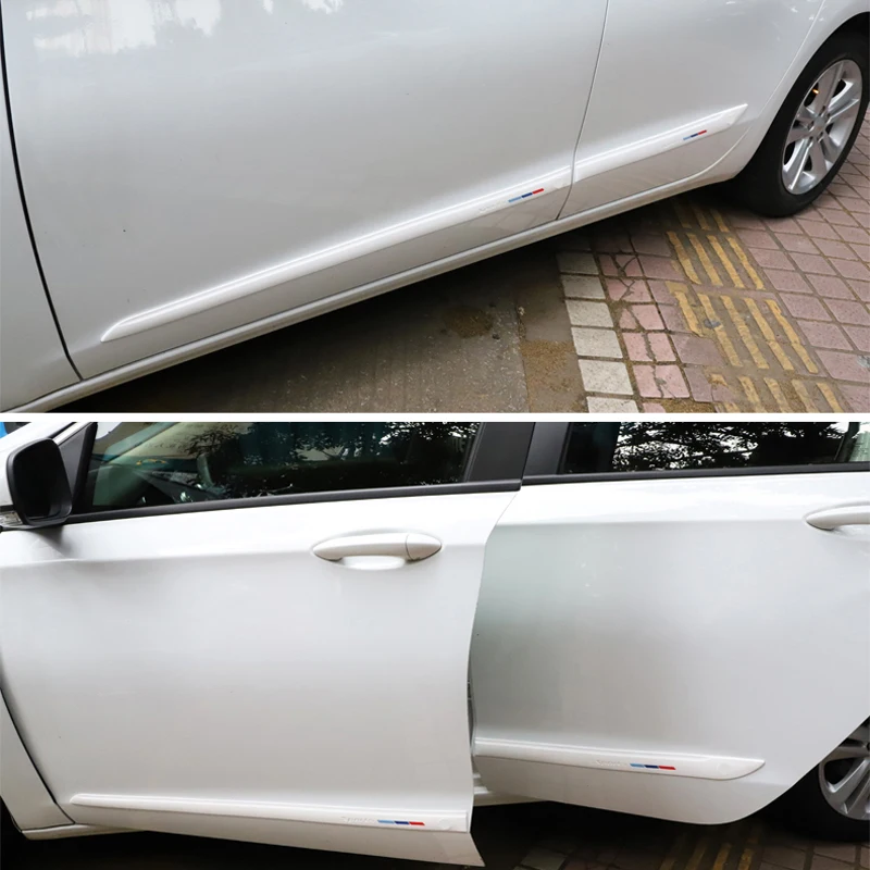 Protector lateral de puerta Universal para coche, tira anticolisión para Renault Twingo Koleos Zoe Symbioz Kwid Talisman Laguna Kangoo Espace
