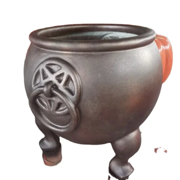 

Fall Harvest Halloween Support Witch Candy Bowl Display