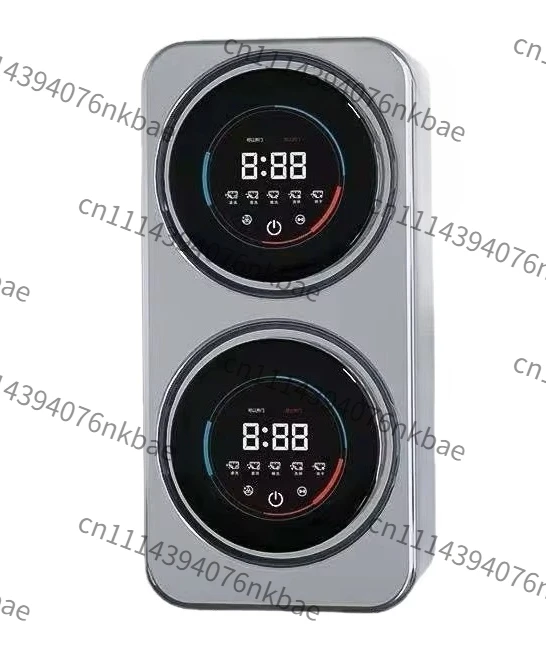Portable Mini Dual-bin Underwear Washer, Multi-function Elution Integrated Small Washing Machine for Dormitory