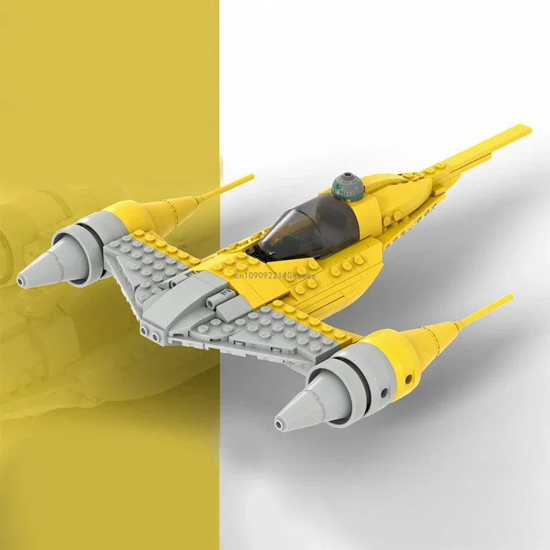 

MOC 259PCS Midi Naboo N-1 Starfighter Model Building Blocks Technology Bricks DIY Creative Assemble Toys Gifts