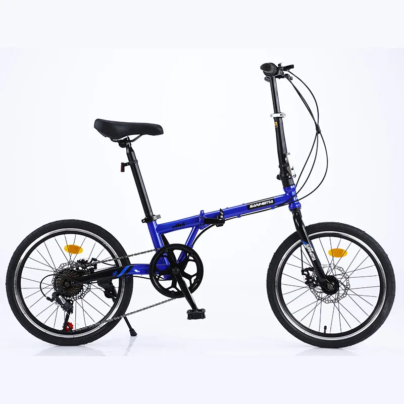 

20Inch Folding Bicycle Lightweight Adult Variable Speed Bicycle Bike