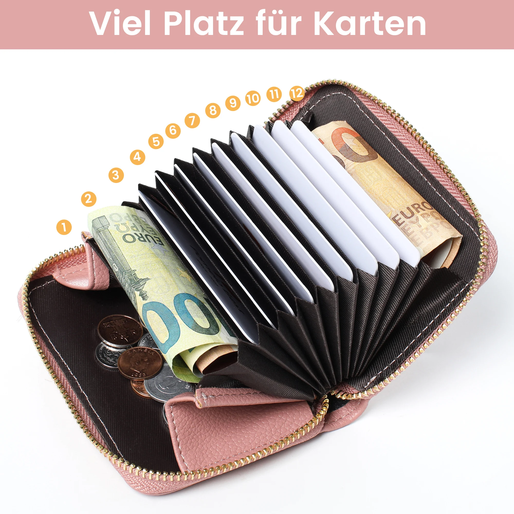 Pomelo Best Women's Wallets Tassel Short Wallet For Woman Zipper Mini rfid Purse Ladies Small Wallet Female Leather Card Holder