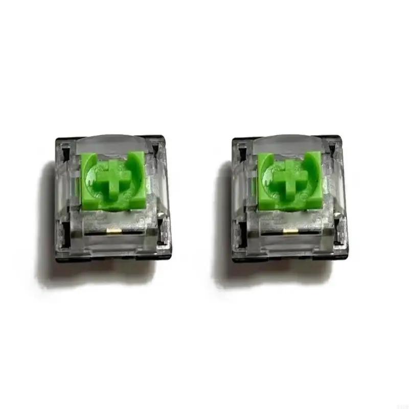 

2Pcs Green Switches for Blackwidow Tenkeyless Mechanical Gaming Keyboard and Others with 3Pin LED