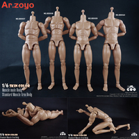 COOMODEL 1/6 Male Standard Muscle Joint Body BD001 BD002 BD003 BD004 BD007 BD008 BD009 BD010 25/27CM Soldier Action Figure Dolls