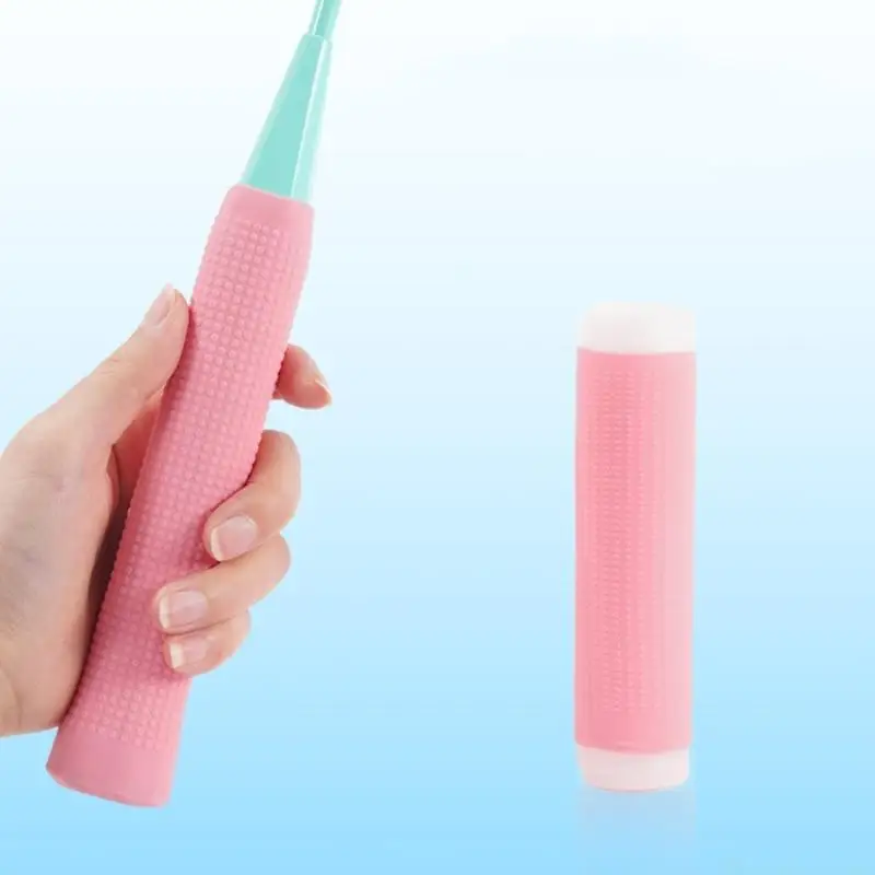 

31BE Badminton Racket Grip Cover Silicone Handle Cover Sweat Absorbing Handle Wrap