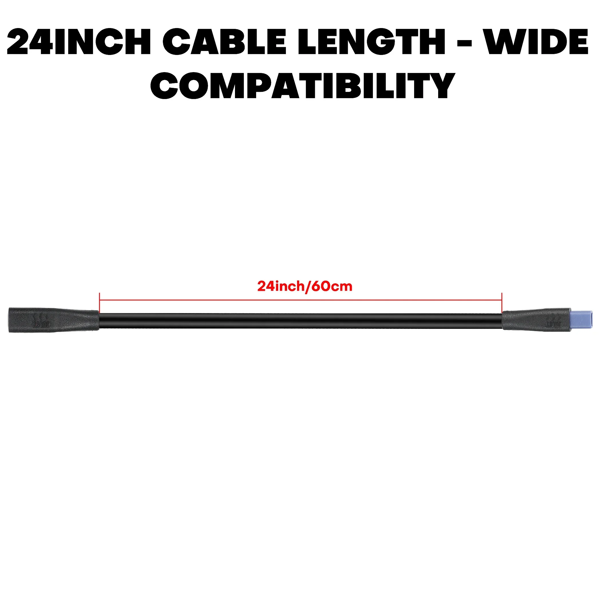 BAFANG CAN Bus Speed Sensor Extension Cable – 120Ω Twisted Shielded Wire for BBS01/02/HD Mid-Drive Motors, Plug-and-Play,L=60cm