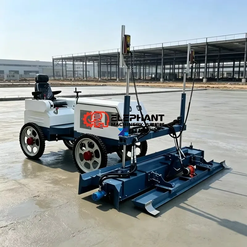 High Precision Laser Concrete Leveling Machine Automatic Operation for Shopping Mall and Retail Space Concrete Floors