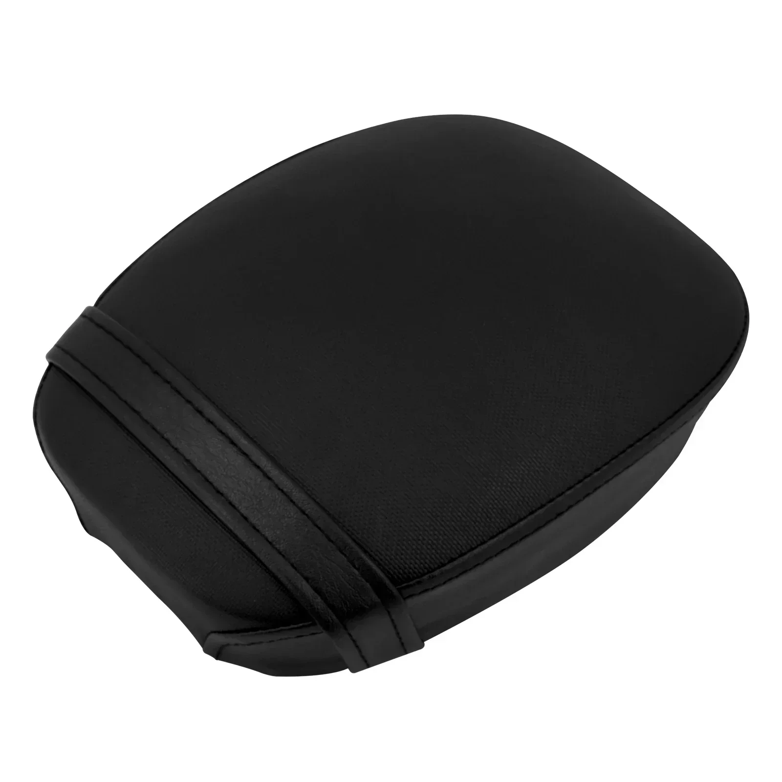 Motorcycle Rear Seat Cushion Passenger Black Leather Pillion Pad For Harley Sportster XL 48 72 883 1200 Forty Eight 2004-14 2015