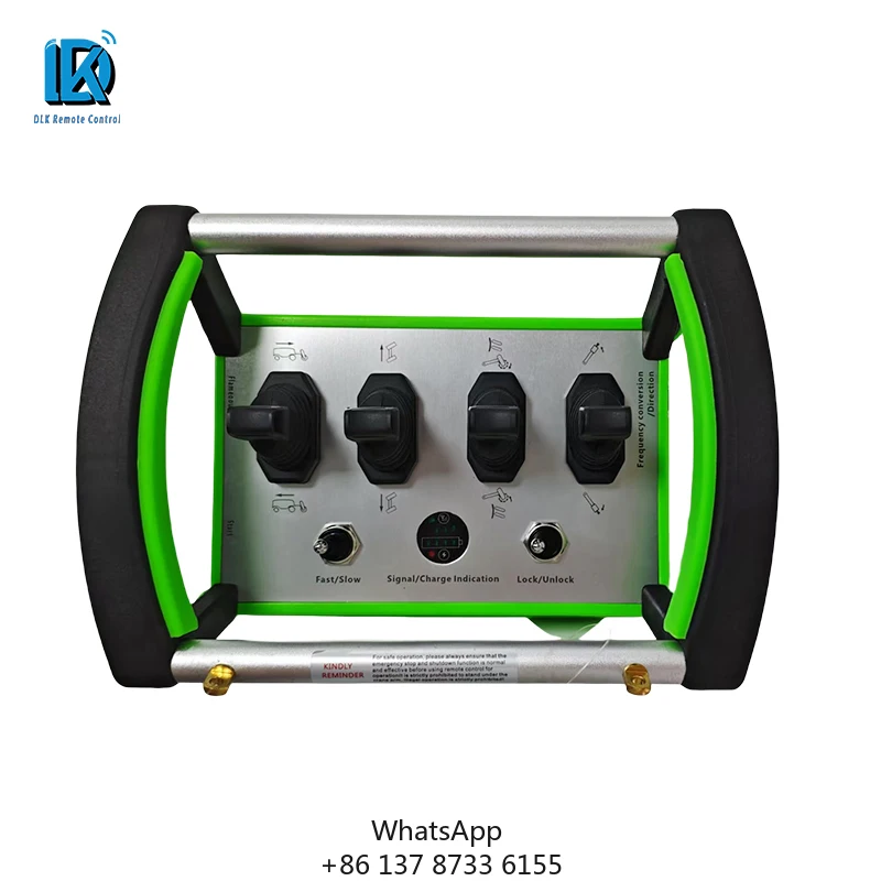 

220V Industrial Wireless Remote Control Crane Equipment Waterproof Metal Plastic Radio Remote Control Fixed Code Box Packaging